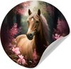 Cheval - Marron - Rose