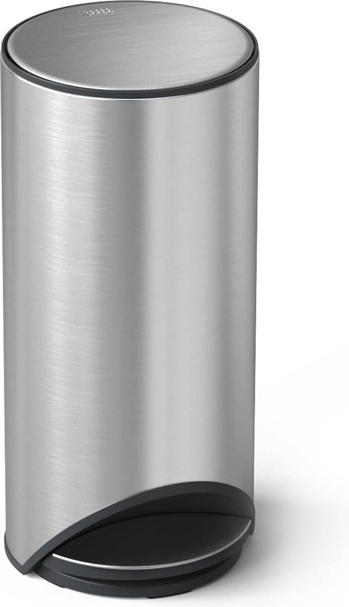 Goedkoopste 30L Pedaalemmer Geurafdichting Soft Close Deksel RVS - Vingerafdrukvrij - Uitneembare Emmer pedaalemmer 50 liter