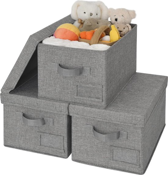 Opbergbak met deksel - Lengte 320 tot 580 mm - 10 tot 70 l - Expert