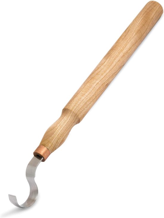 Hi-Spec Werkzeugkoffer gefüllt – Werkzeug Set für Anfänger mit Holzschnitzwerkzeug, Holzmeißel, Holzhammer, Handsäge & Bügelsäge für Kinder und junge Tischler, 25-tlg
