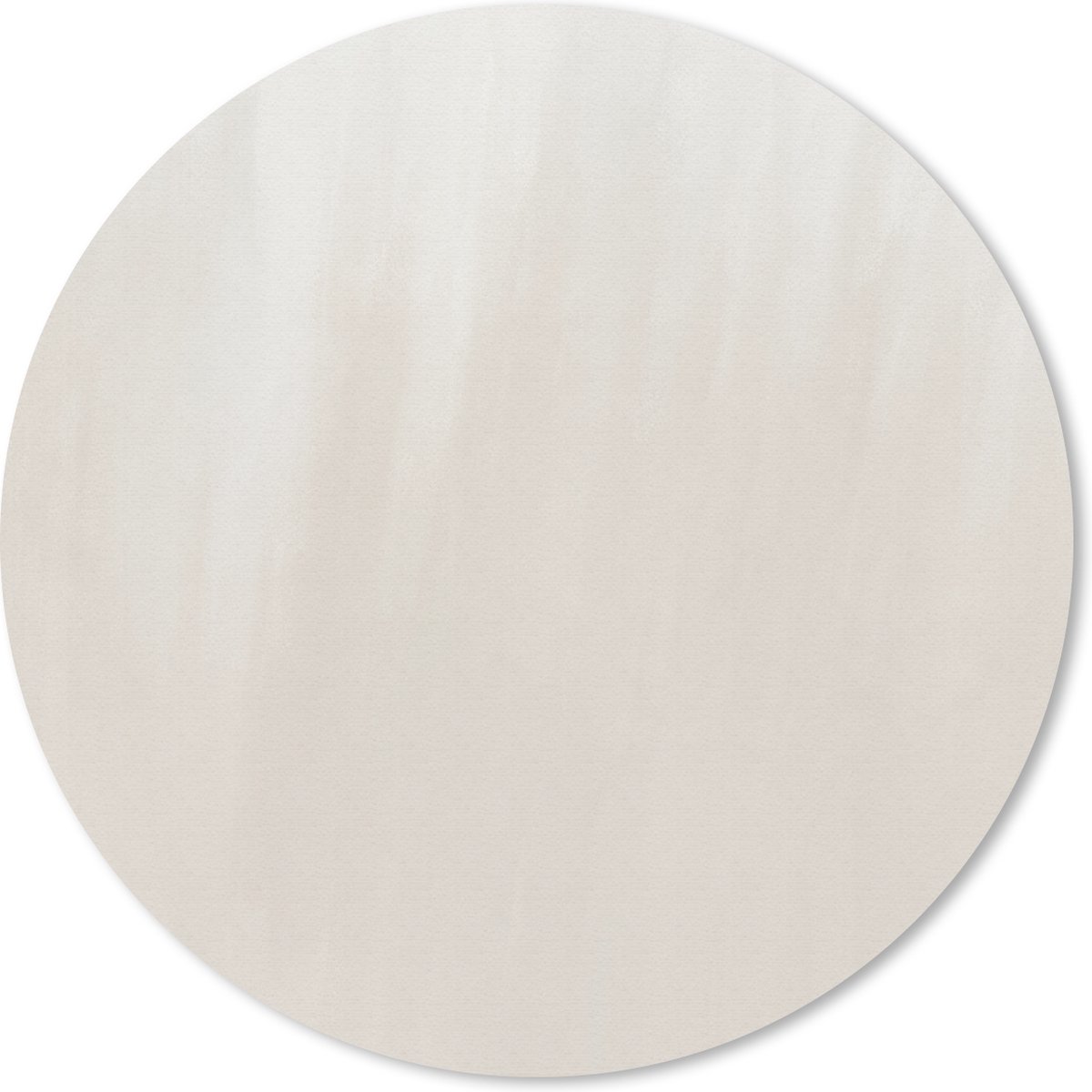 Muismat rond 40x40 cm - Mousepad Abstract - Design - Taupe - Ronde muismatten