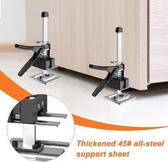 2 stuks werkbesparende hefboom met schaal, multifunctionele arm