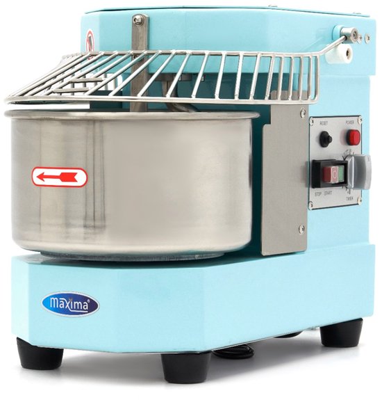 Spiraalkneder - 8 L - 4,5kg Deeg - Pastel Blauw