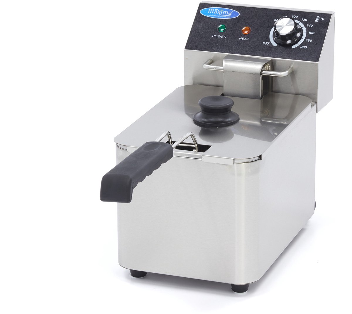 Frituurpan - 4 L - 1 Mand - tot 0,8 Kg Frites