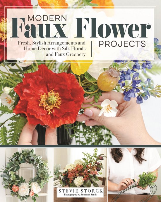 Modern Faux Flower Projects - cover