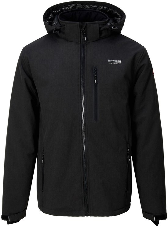 Nordberg Laser Winterjas - Heren - Zwart - Maat L