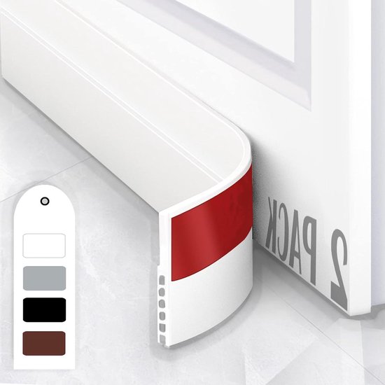 Beste tochtstrip kiezen voor een aantal ruimtes in huis | 4 ruimtes
