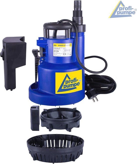Dompelpomp met droogloopbeveiliging vlotterschakelaar – 1200 W – 6000 l/u – tot 7 m... | bol