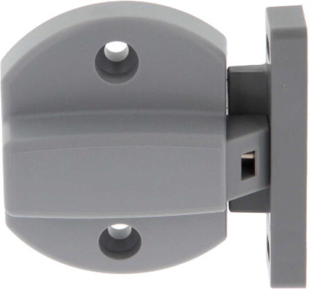 Drukknopslot Magnet-Lock Grijs