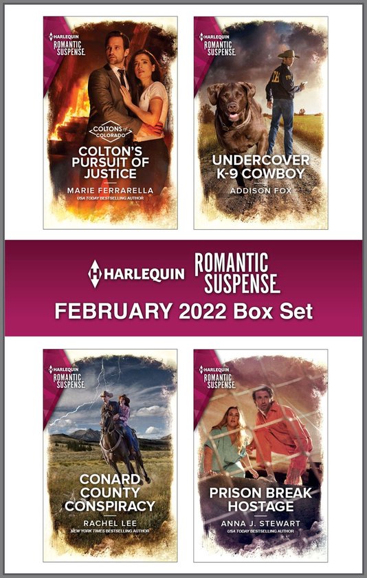 Harlequin Romantic Suspense February 2022 - Box Set - cover