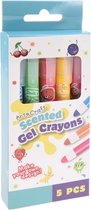 Gelpen Stiften met Fruitgeur, 5st.