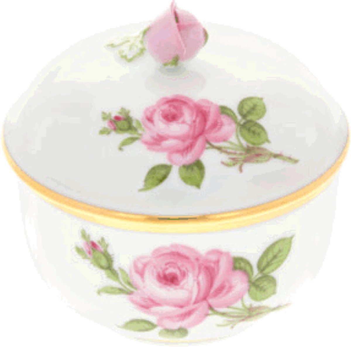 Suikerpot | Meissen | Meissen Roos