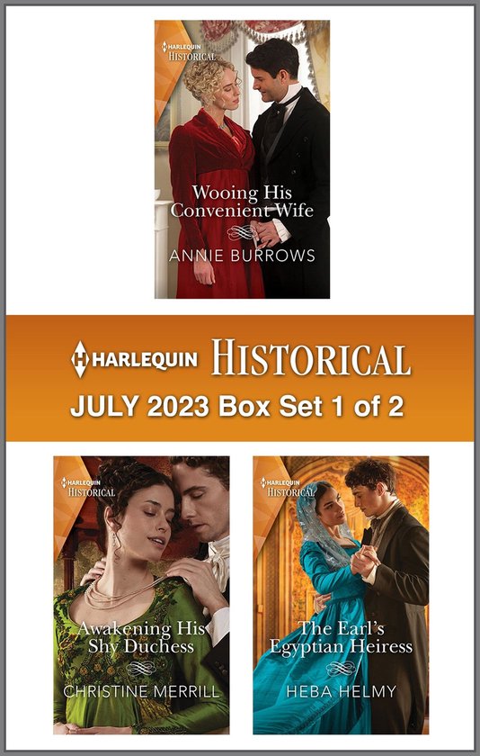 Harlequin Historical July 2023 - Box Set 1 of 2 - cover