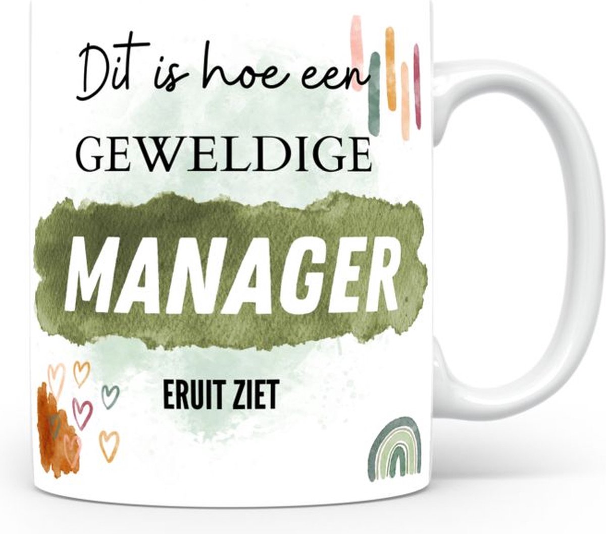 Mok bedrukken met beroep Manager