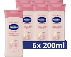 Vaseline Intensive Care Handcreme - Healthy Hands & Stronger Nails - 6 x 200 ml