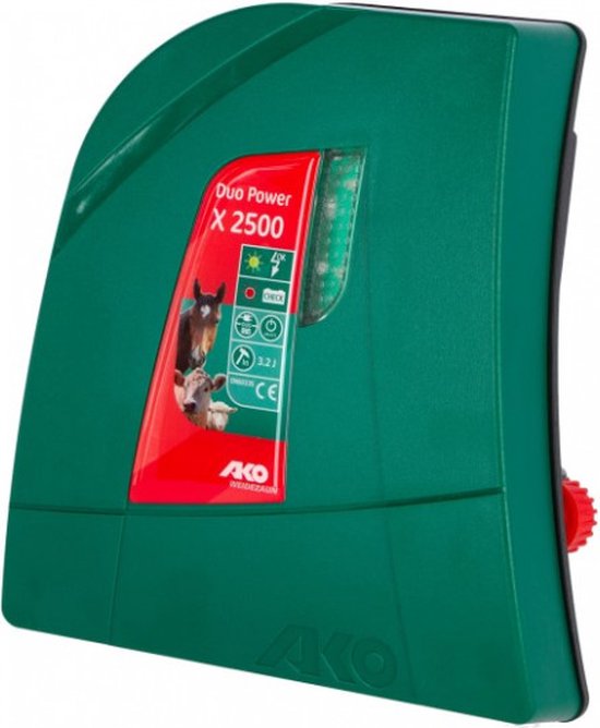 AKO Duo Power X2500 combi schrikdraadapparaat, 230V/12V