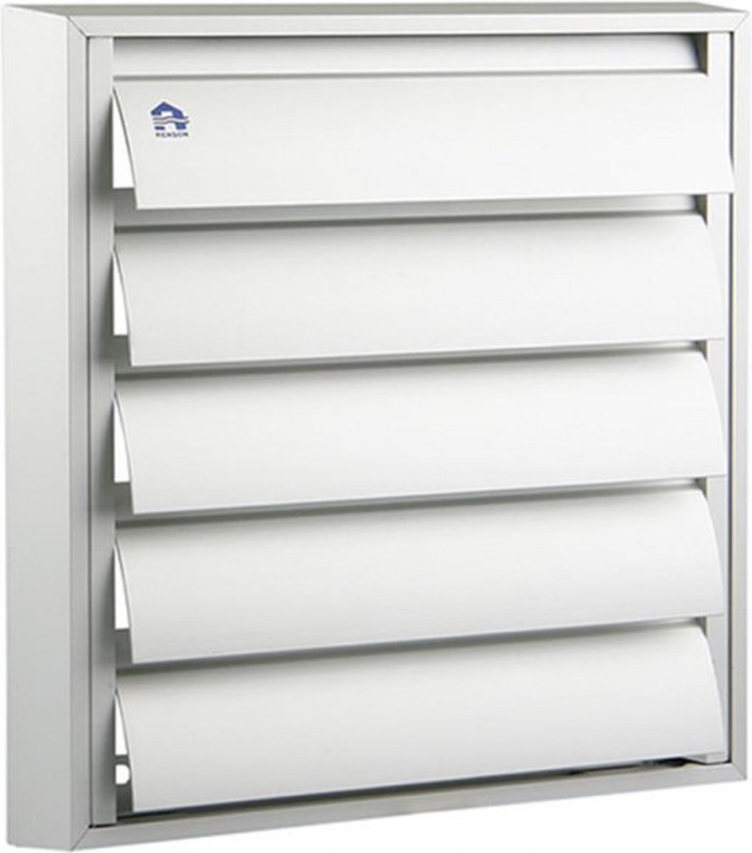 DAMPKAPROOSTER 210 x 210 mm - KLEUR ALU ANO F1 - RENSON