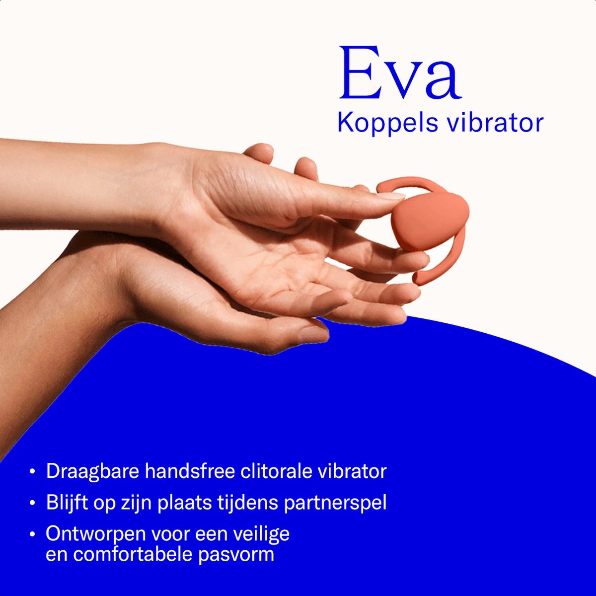 Dame - Eva ll Couples Vibrator Papaya