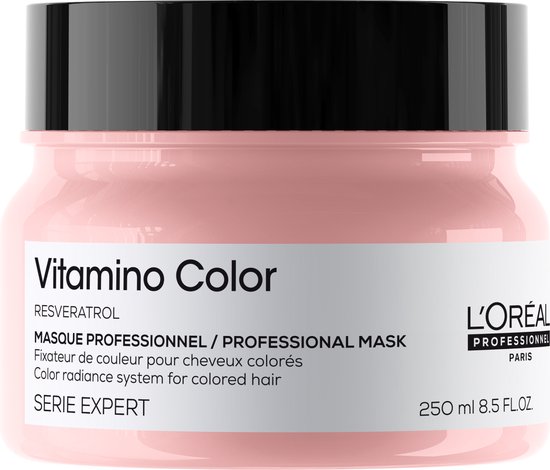 L’Oréal Professionnel Vitamino Color Masque – Masque fixateur de couleur pour cheveux colorés – Serie Expert – 250 ml