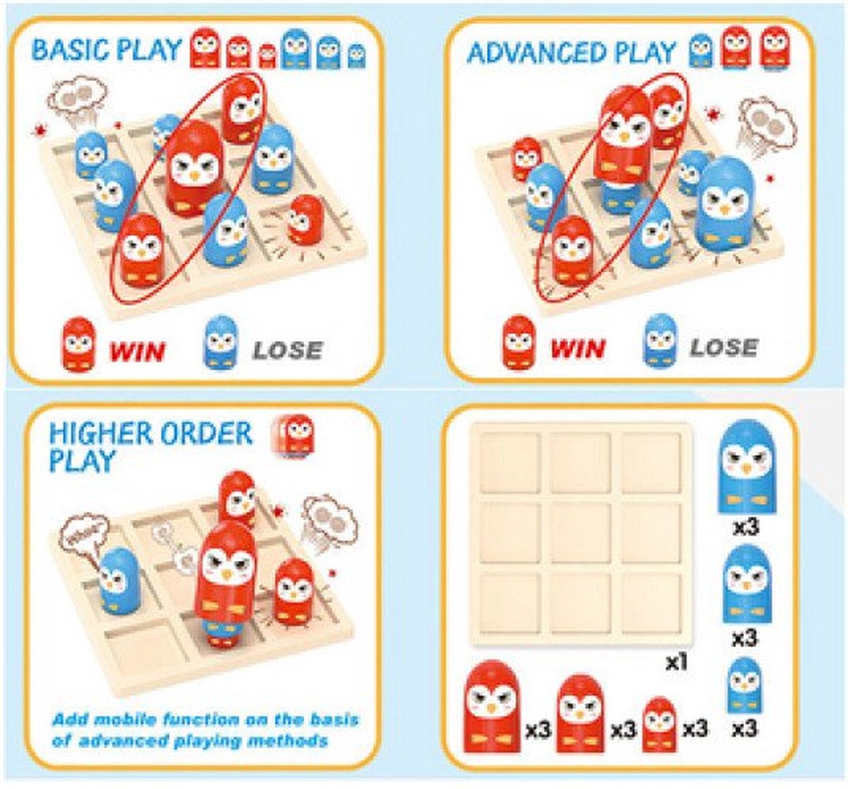 Tic Tac Toe 3D Spel