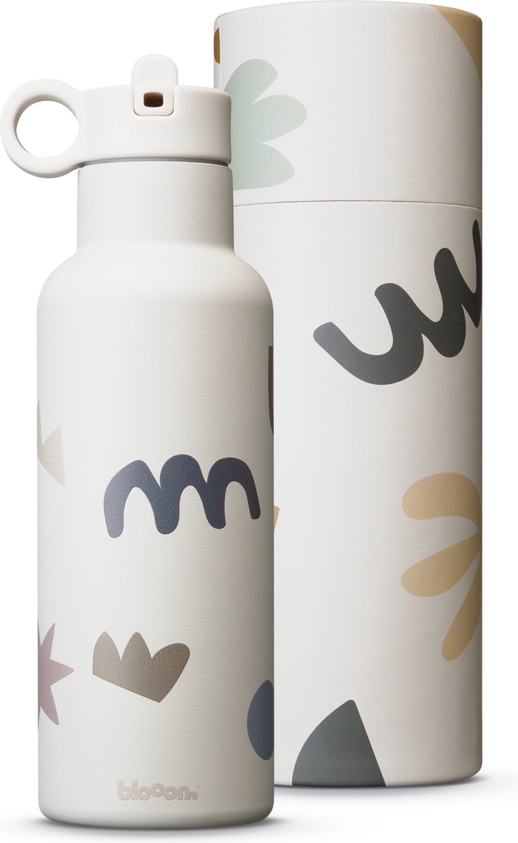 Warner Bros Duffy Duck Thermosfles Roestvrij Staal BPA-vrij Voor Warme en Koude Dranken Fles Voor Kinderen en Volwassenen Waterfles voor School Fitness Outdoor 500 ml