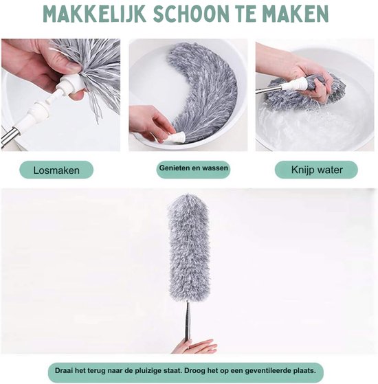 Vikan hoekbezem wit extra harde lange schuine vezels 290mm (2002520