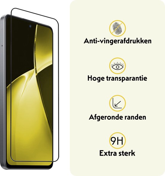 Protecteur d'écran adapté pour OnePlus Nord CE 4 Lite Film de protection d'écran en Glas à couverture complète - Protecteur d'écran adapté pour OnePlus Nord CE4 Lite Protecteur d'écran à couverture complète