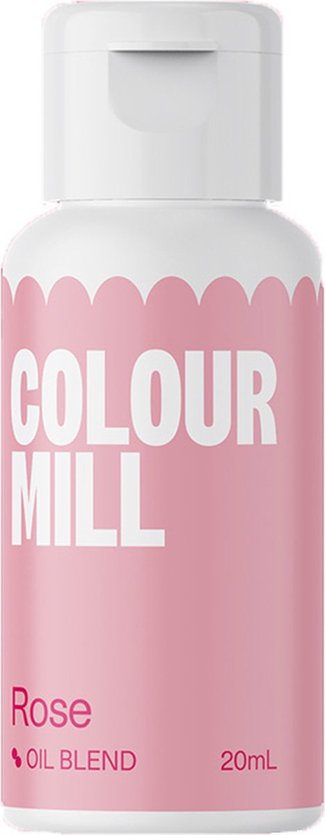 Colour Mill Oil Blend Voedingskleurstof op Oliebasis - Rose - 20ml