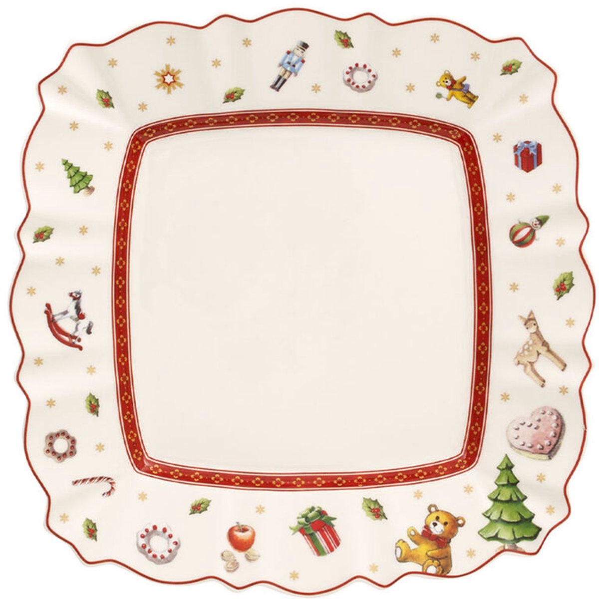 Villeroy & Boch Ontbijtbord vierkant 22x22cm