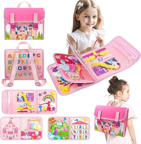 Esjay Busy Board Voor Peuters, Montessori-speelgoed Voor 1, 2, 3 En 4 Jaar Oud Sensorisch Bord Met Gespen Speelgoed Educat Aanbieding 43049431 Esjay Busy Board Voor Peuters, Montessori-speelgoed Voor 1, 2, 3 En 4 Jaar Oud Sensorisch Bord Met Gespen Speelgoed Educat Aanbieding 43049431