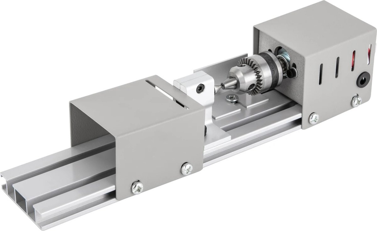 Tumex - Mini Draaibank - Proxxon - Draaibank hout - 96W - 6 Snijbladen - 7 Versnellingen - 4000-9000 RPM - Voor Kleine Precisieprojecten