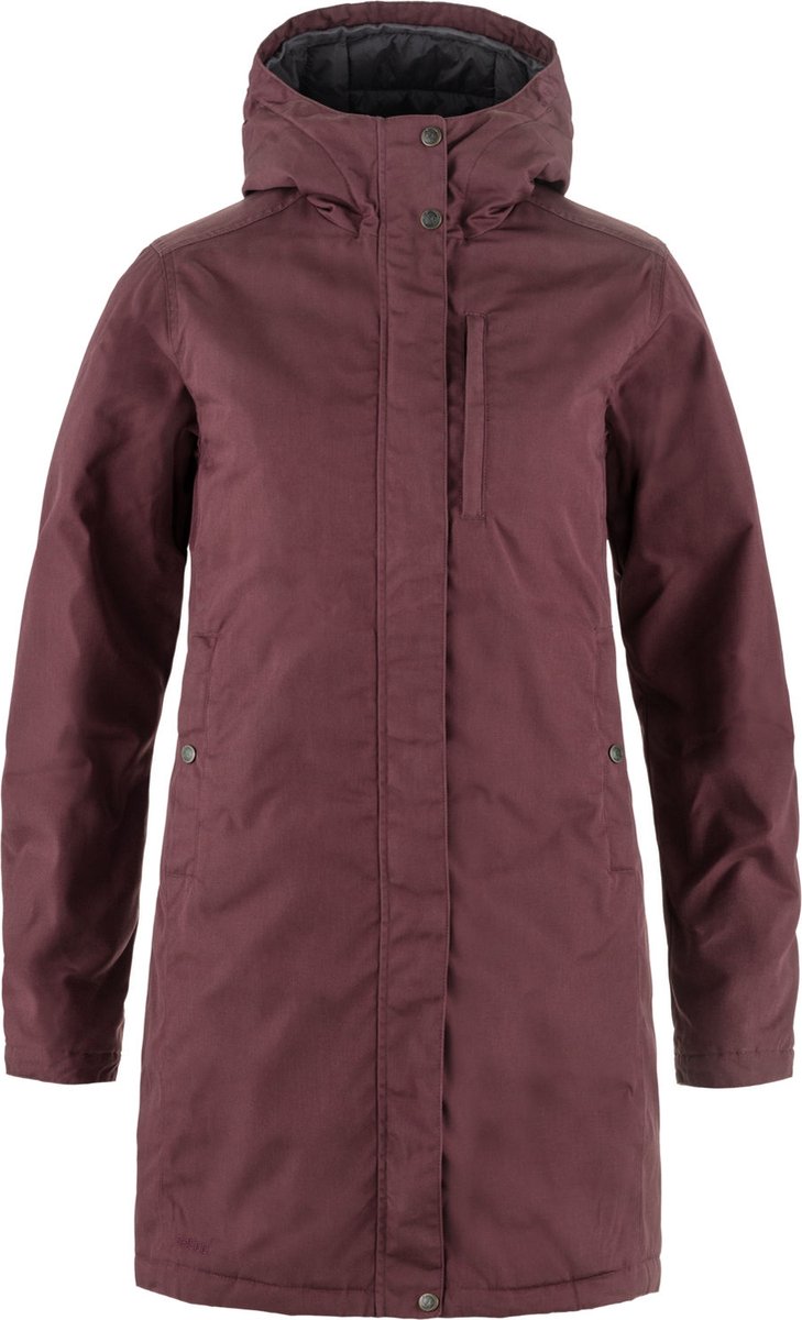 Fjällräven Kiruna Padded Parka Women 357_port Wintersport Jassen Winterjassen Groen