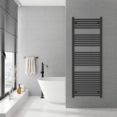 Bol.com Radiatorconnect handdoekradiator zwart-recht-zij aansluiting B 500 x H 1200 aanbieding