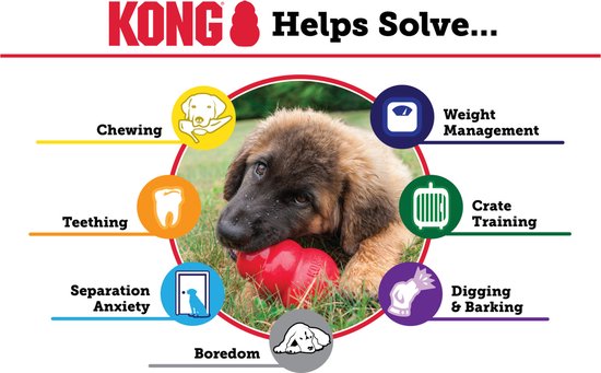 KONG classic XS - 5,7x3,6x3,6cm rouge