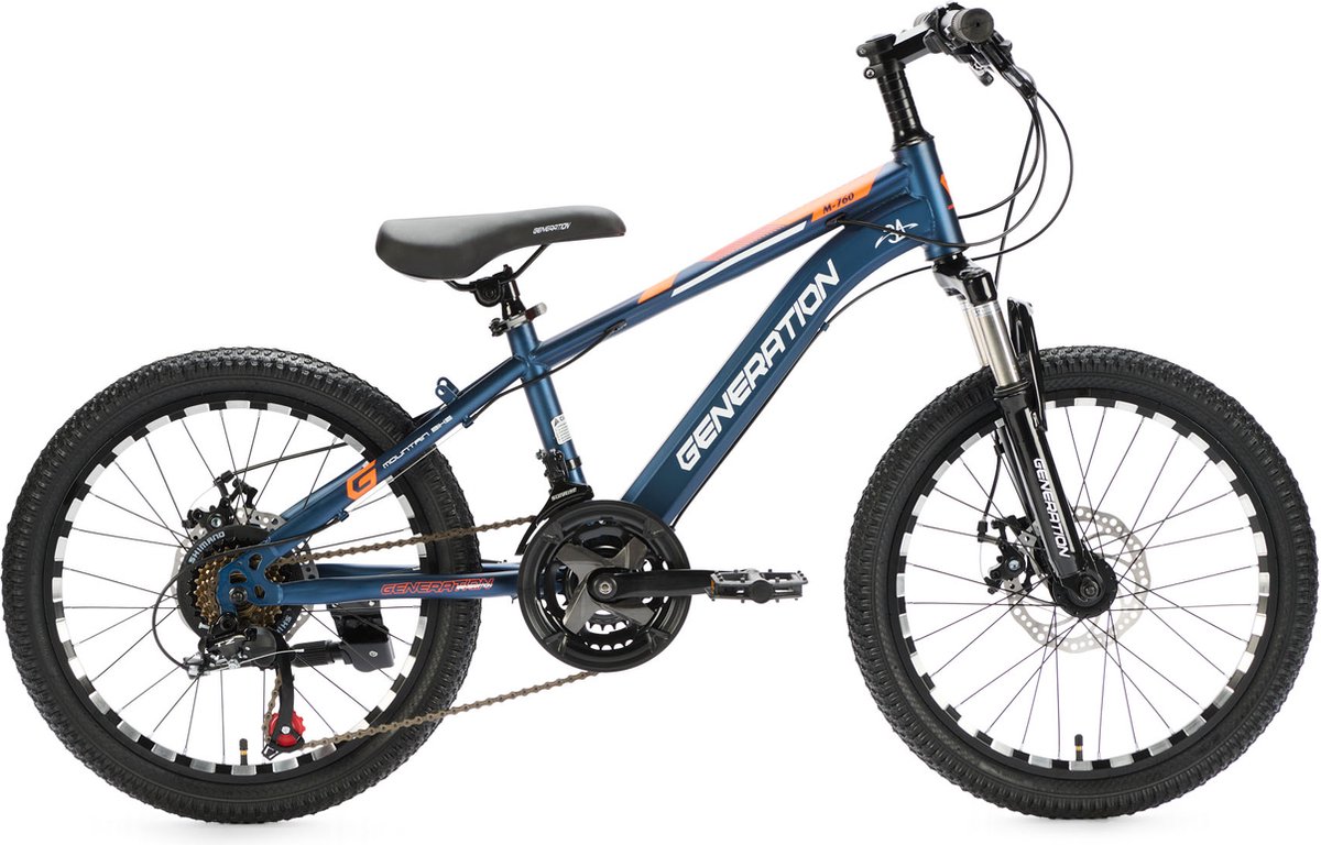 Generation M-760 mountainbike 20 inch - Blauw