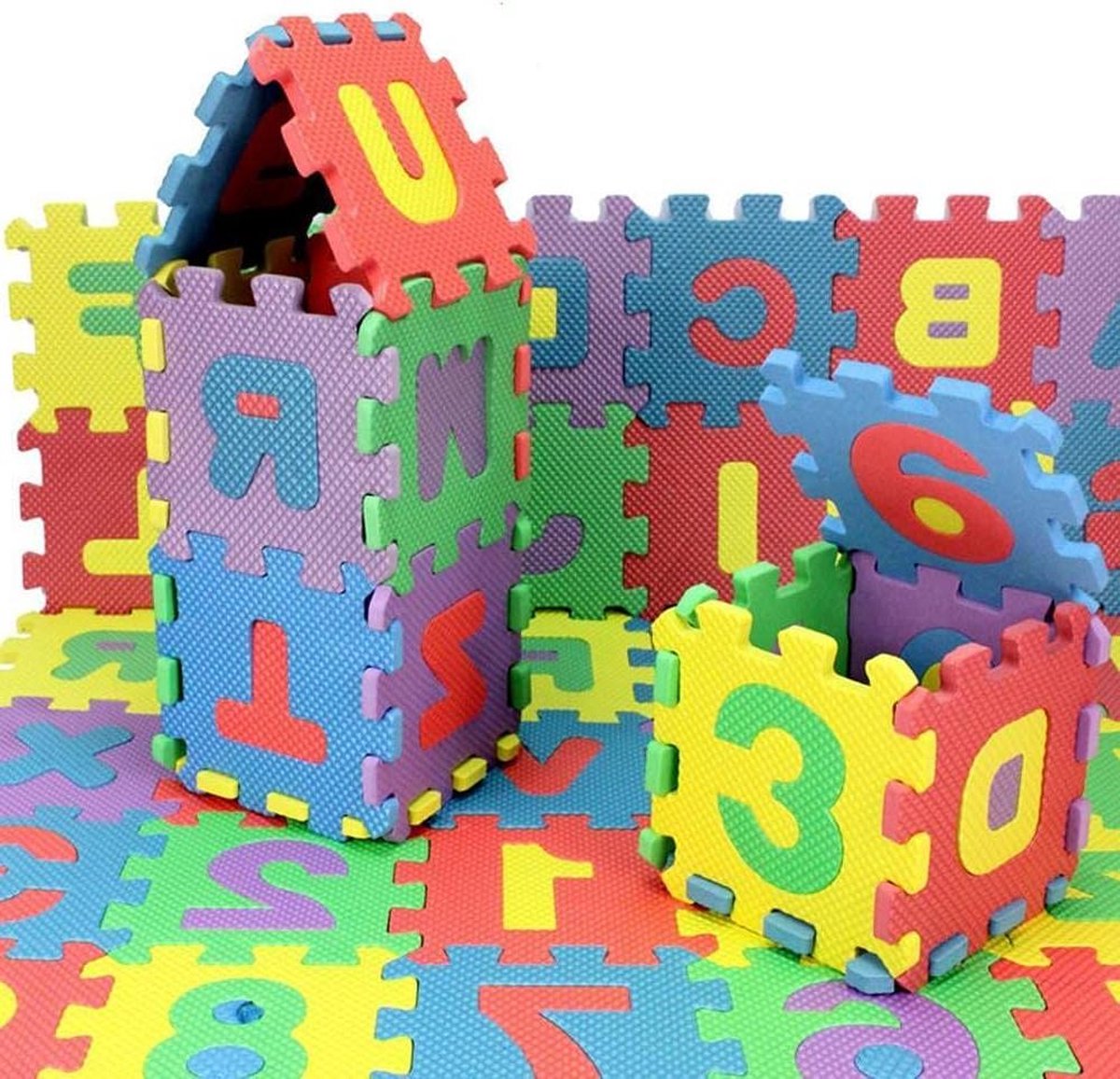 Speelmat Puzzel Mat Baby Kruipen Mat Nummers Alfabet Speelkleed Kleurrijke Interlock Puzzel Speelmatten