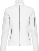 Veste Femme 3XL Kariban Manche longue White 95% Polyester, 5% Élasthanne
