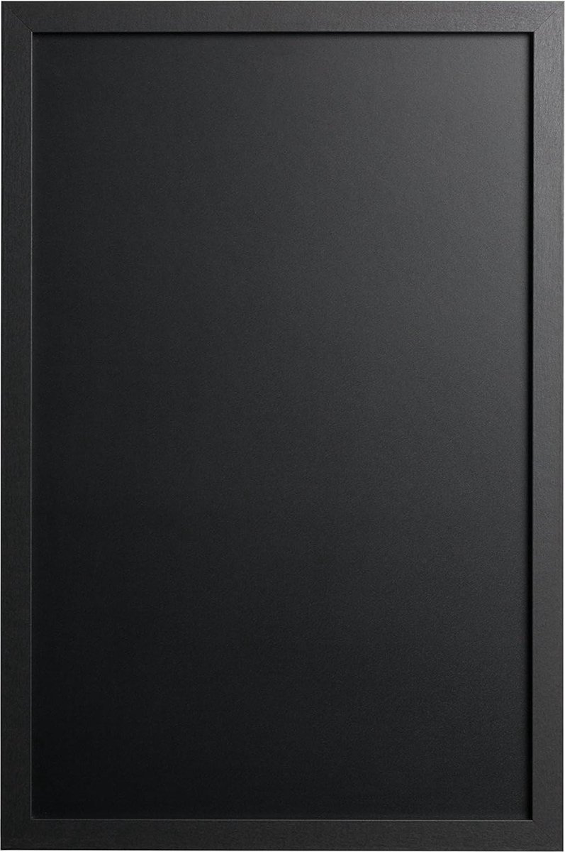 Back To Chalk Krijtbord - 60x40 cm - Zwart Houten Omlijsting