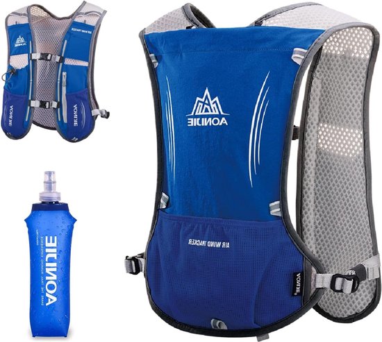 BBAIYULE Hydratatie Running Vest Rugzak Met 1,5L Blaas - Voor Marathon, Trail Running, Wandelen, Fietsen en Klimmen