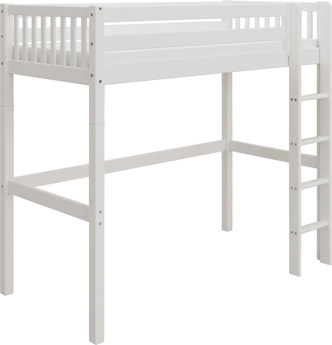 Flexworld Hoogslaper Kris - 90 x 200 cm - wit