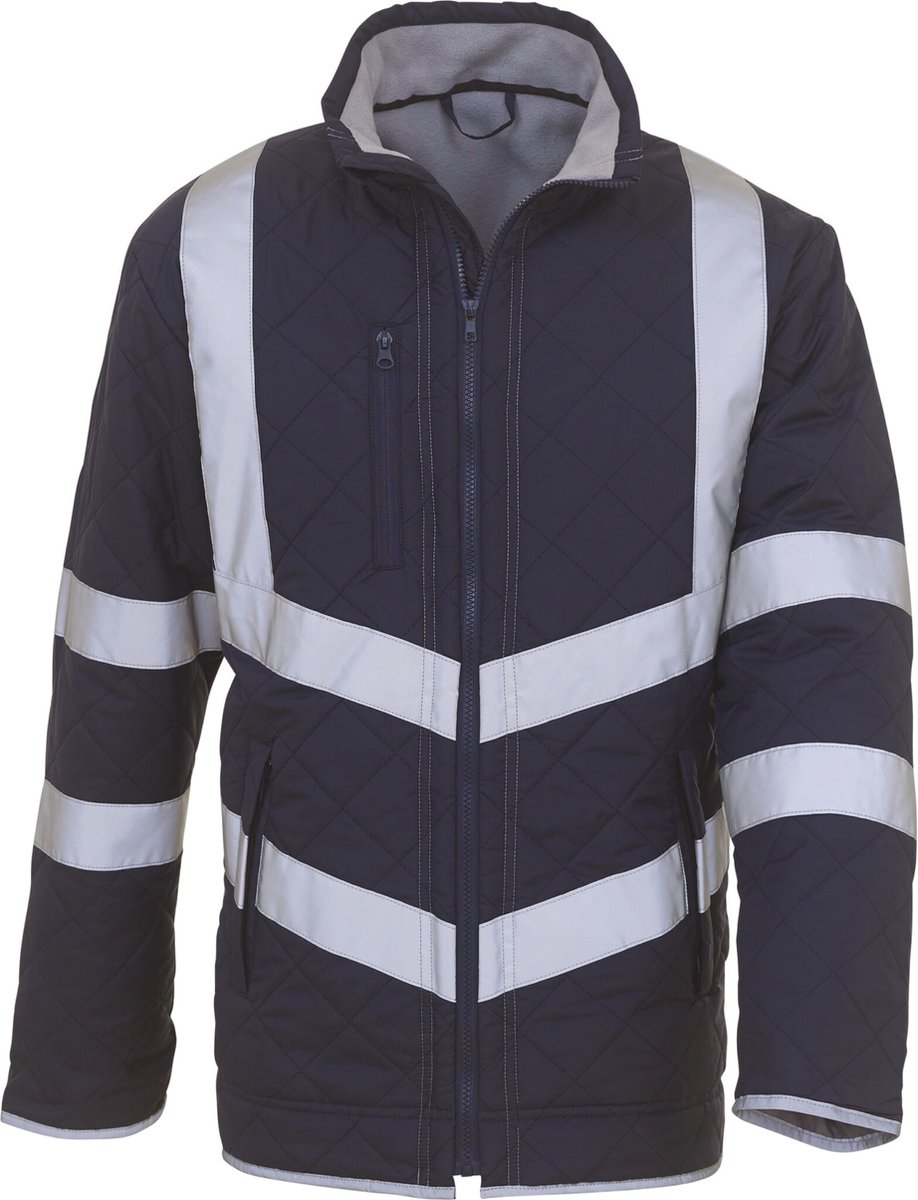 Yoko Kensington Hi-Vis jacket YHVW706 Blauw