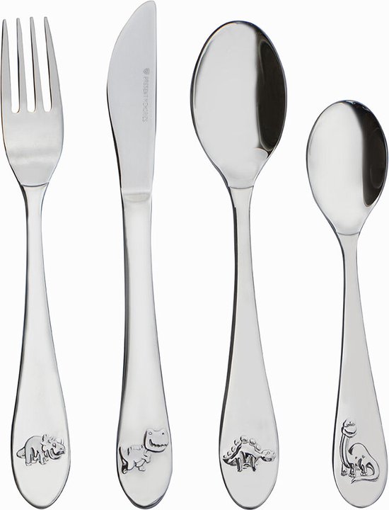 Couverts pour enfants Dino 4 pièces