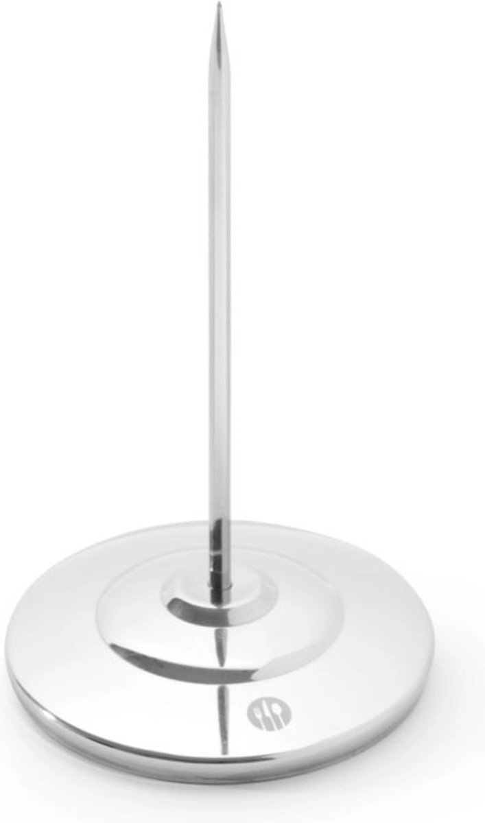 HENDI Bonnenhouder – Metalen – Roestvast staal – Ø80x(H)150mm
