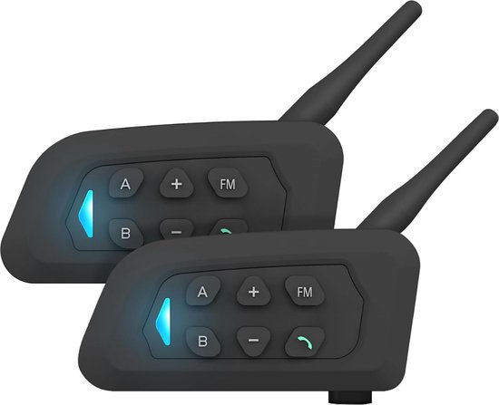 Lexium Motorhelm headset - Cadeau voor hem - Headset helm - Intercom motor - Motorhelm headset bluetooth