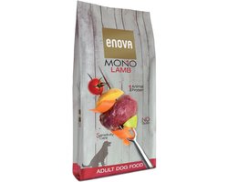 Hondenbrokken Lam & Rijst - Smaakvolle Voeding voor Gevoelige Honden - 12 KG