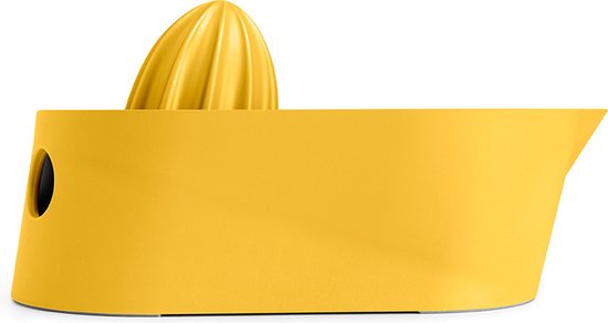 Hand citruspers - Oblo - Woestijn Geel - L 22 x B 14 x H 13 cm - Polypropyleen van B+ Design — afbeelding 2