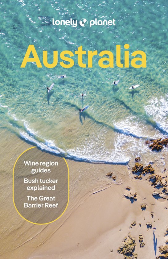 Travel Guide - Lonely Planet Australia - cover