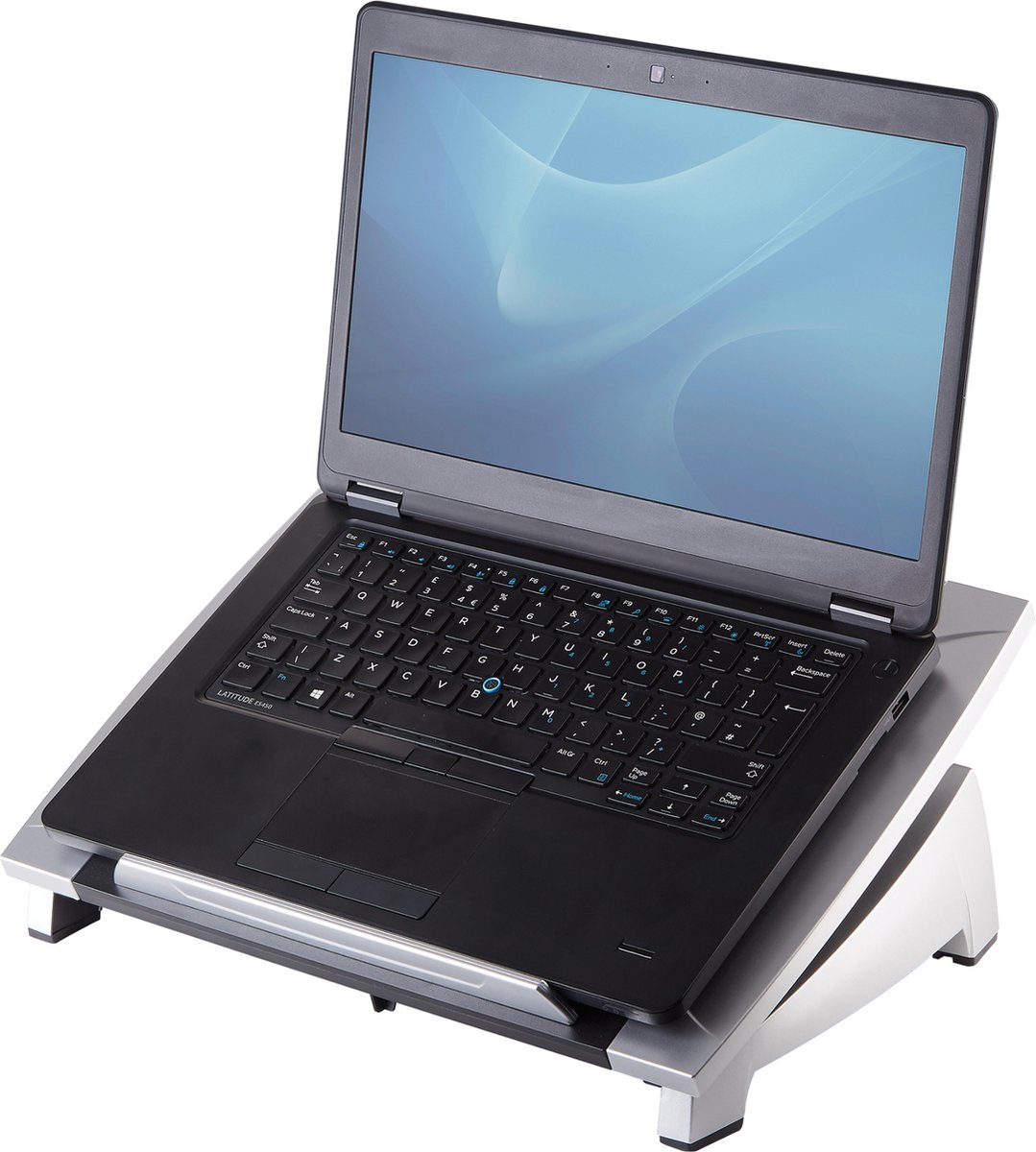 Fellowes Office Suites laptop standaard - verstelbaar - zwart/zilver