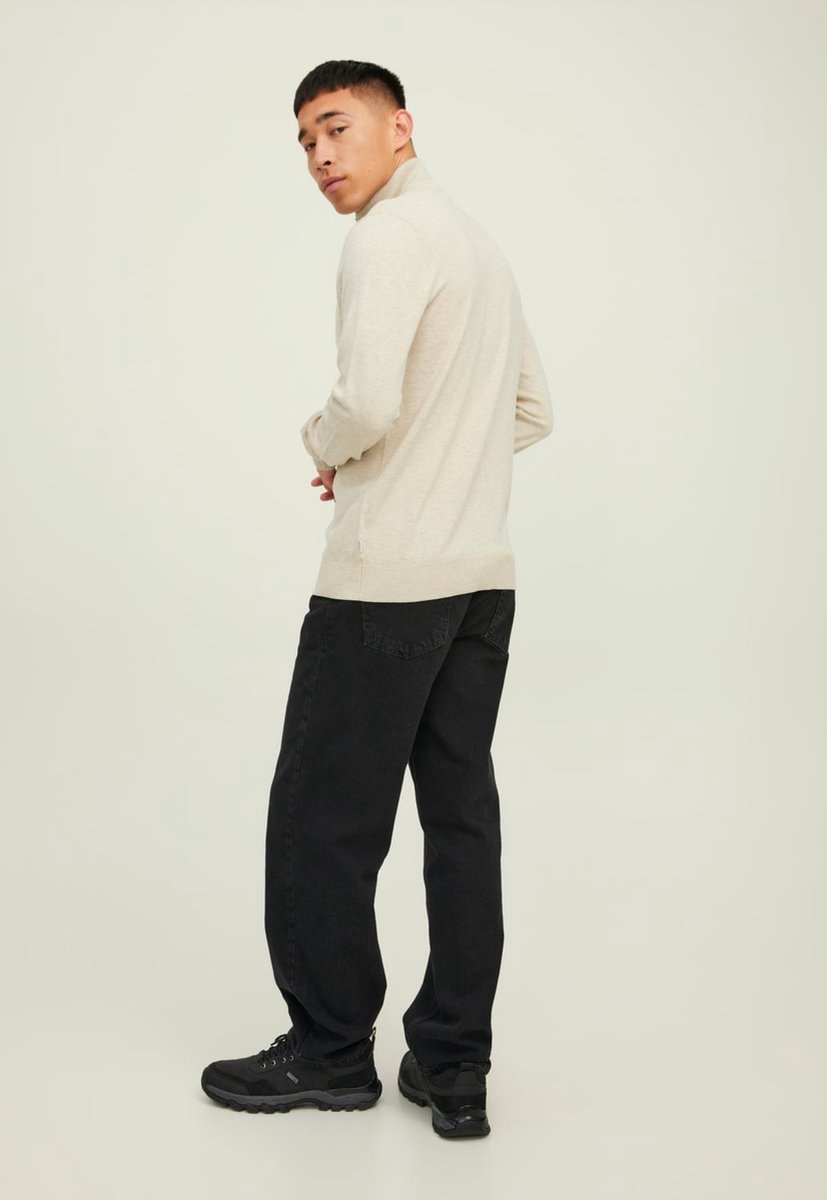 JACK & JONES ESSENTIALS trui JJEEMIL black | wehkamp