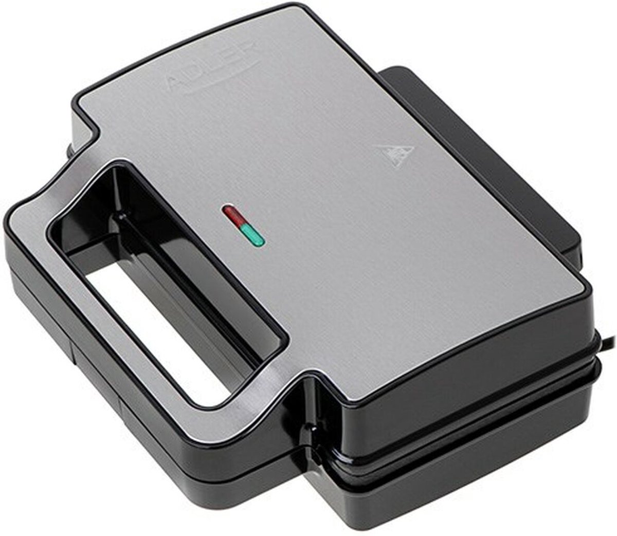 Tosti apparaat Adler AD 3073 Zwart Zilverkleurig
